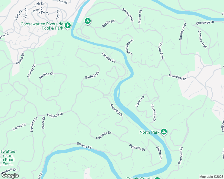 map of restaurants, bars, coffee shops, grocery stores, and more near 61 Addle Trail in Ellijay
