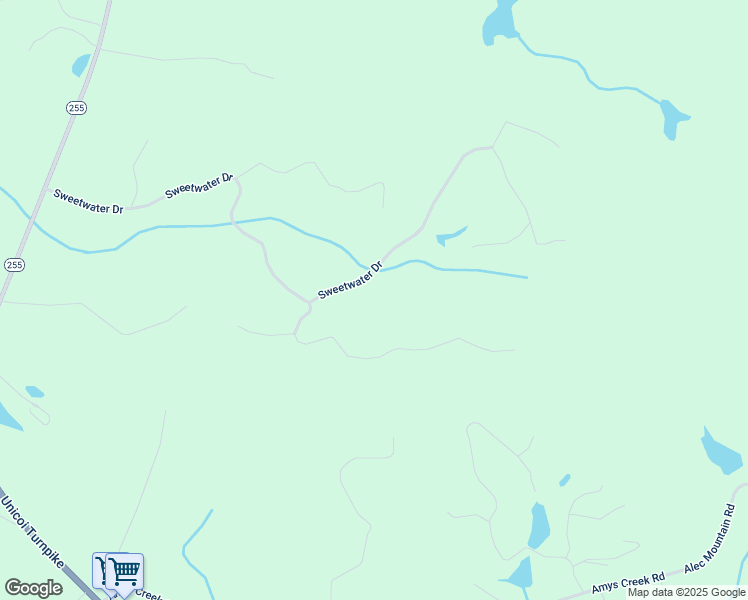 map of restaurants, bars, coffee shops, grocery stores, and more near 1056 Sweetwater Drive in Clarkesville