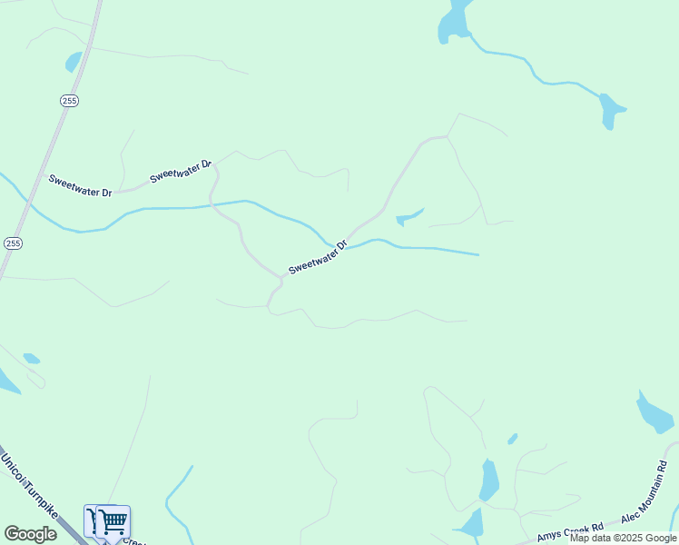 map of restaurants, bars, coffee shops, grocery stores, and more near 1056 Sweetwater Drive in Clarkesville