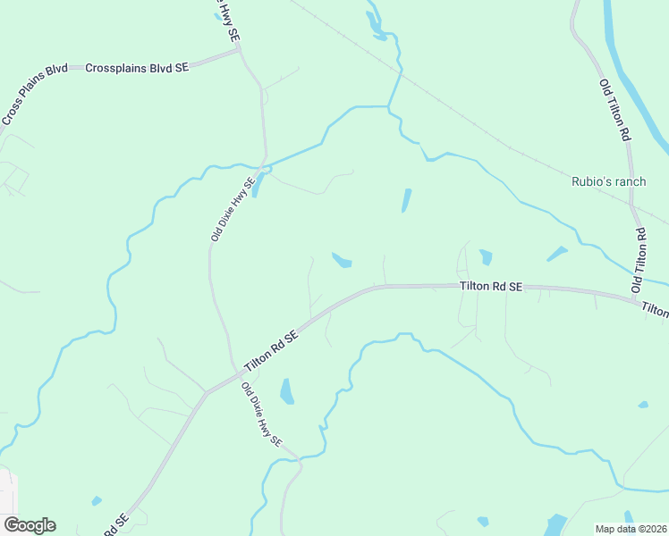 map of restaurants, bars, coffee shops, grocery stores, and more near 525 Tilton Road Southeast in Dalton