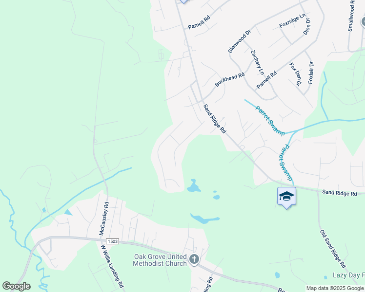 map of restaurants, bars, coffee shops, grocery stores, and more near 125 Daphne Drive in Hubert