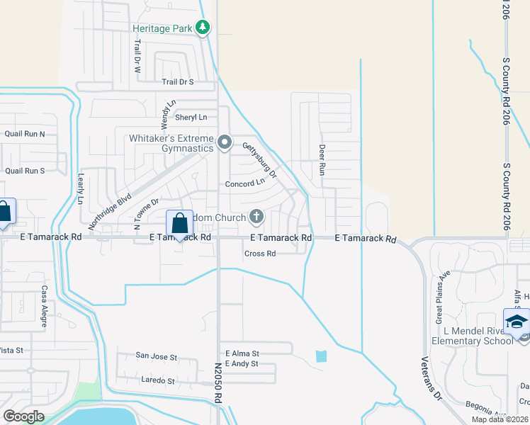 map of restaurants, bars, coffee shops, grocery stores, and more near 2913 Shiloh Ln in Altus
