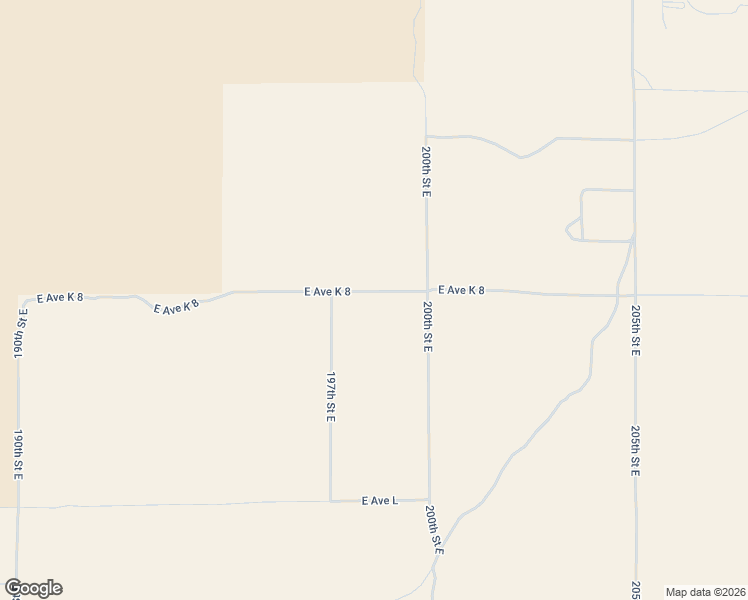 map of restaurants, bars, coffee shops, grocery stores, and more near 19961 East Avenue K 8 in Lancaster