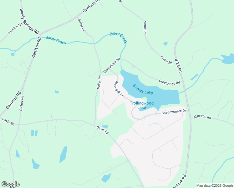 map of restaurants, bars, coffee shops, grocery stores, and more near 216 Rivendell Drive in Pelzer
