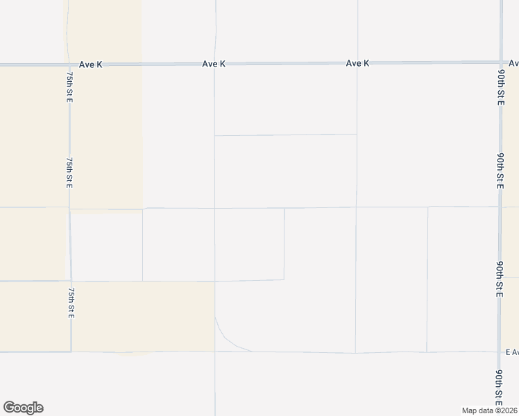 map of restaurants, bars, coffee shops, grocery stores, and more near 85th Street East in Lancaster