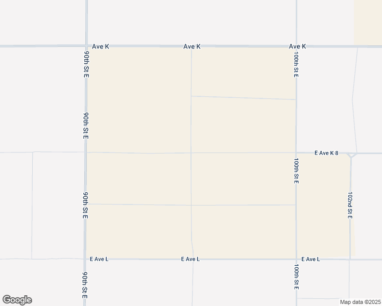 map of restaurants, bars, coffee shops, grocery stores, and more near East Avenue K 8 in Lancaster