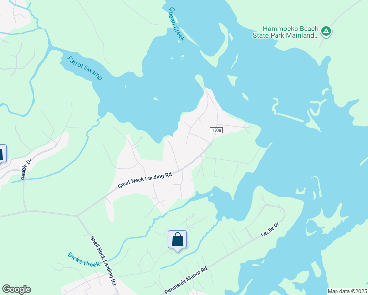 map of restaurants, bars, coffee shops, grocery stores, and more near 11 Arrowhead Drive in Hubert