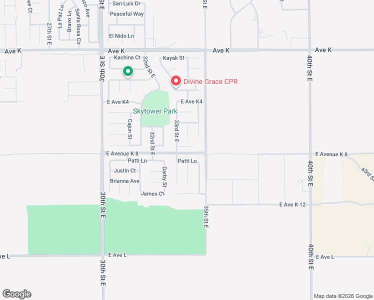 map of restaurants, bars, coffee shops, grocery stores, and more near 3322 Kaylyn Street in Lancaster