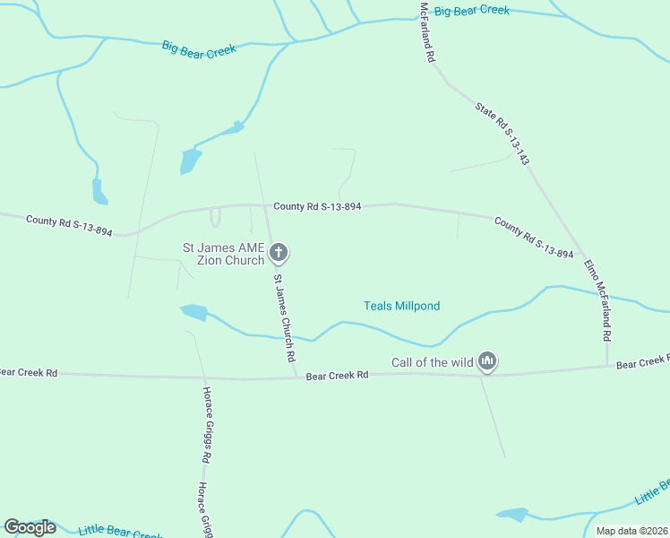 map of restaurants, bars, coffee shops, grocery stores, and more near 1598 Ted Melton Road in Chesterfield