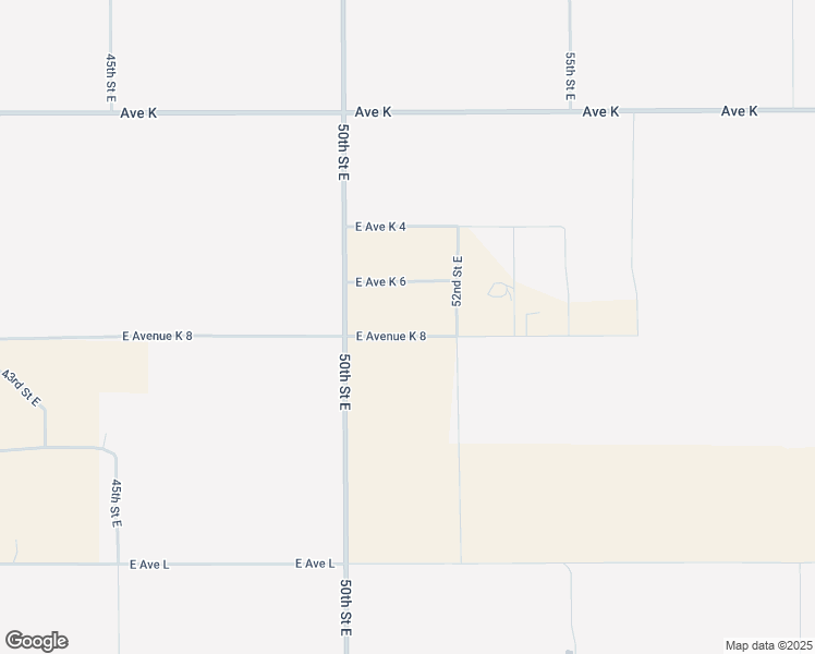 map of restaurants, bars, coffee shops, grocery stores, and more near 5105 East Avenue K 8 in Lancaster