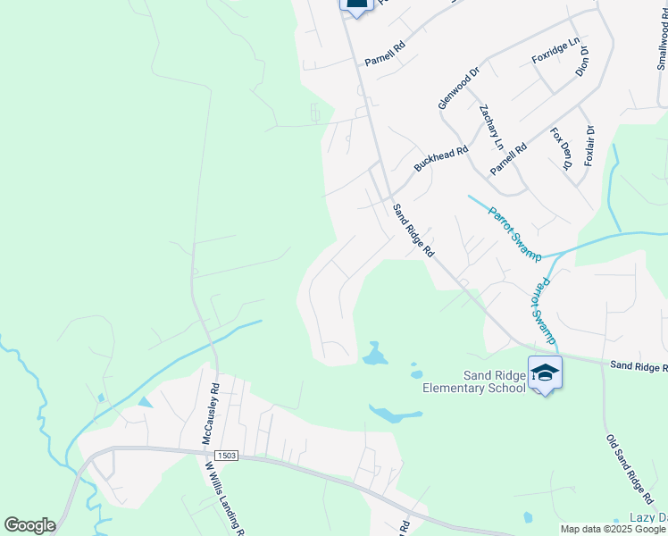 map of restaurants, bars, coffee shops, grocery stores, and more near 120 Daphne Drive in Hubert