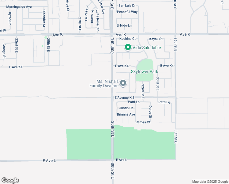 map of restaurants, bars, coffee shops, grocery stores, and more near 3009 Kaylyn Street in Lancaster