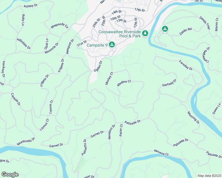 map of restaurants, bars, coffee shops, grocery stores, and more near 325 Morley Court in Ellijay