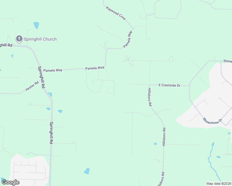 map of restaurants, bars, coffee shops, grocery stores, and more near 300 West Hillcrest in Alexander