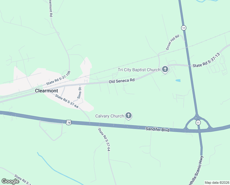 map of restaurants, bars, coffee shops, grocery stores, and more near 406 Honea Drive in Westminster