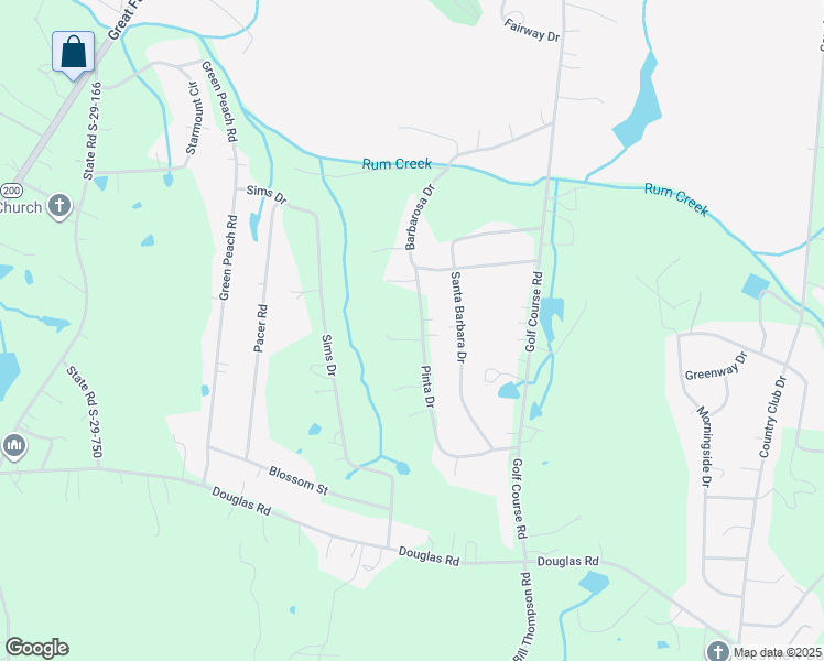 map of restaurants, bars, coffee shops, grocery stores, and more near 1954 Pinta Drive in Lancaster