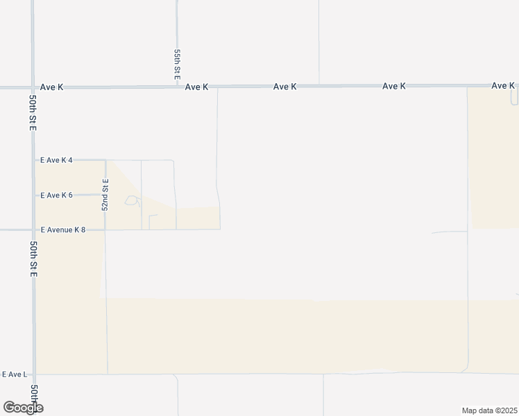 map of restaurants, bars, coffee shops, grocery stores, and more near 26 East Avenue K 8 in Lancaster