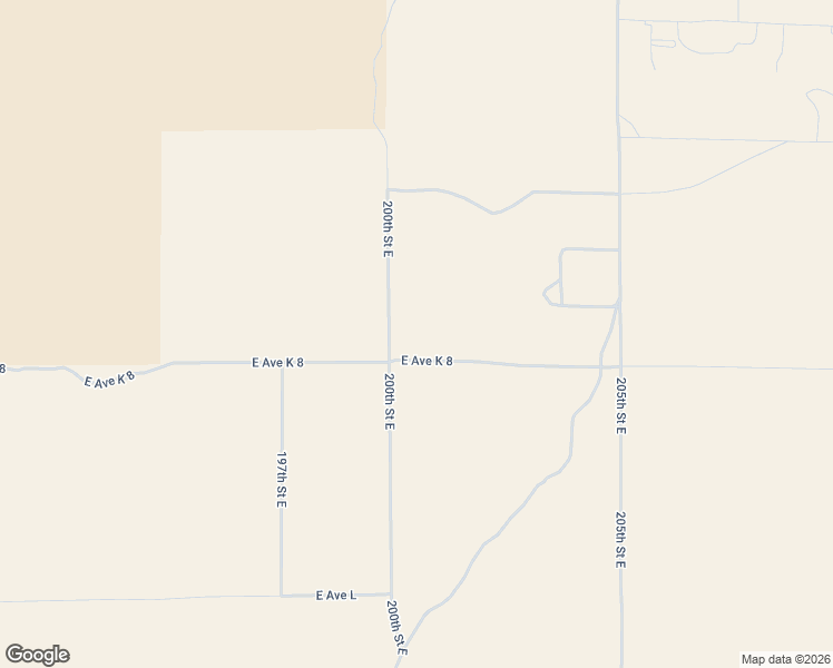 map of restaurants, bars, coffee shops, grocery stores, and more near 200 East Avenue K 8 in Lancaster