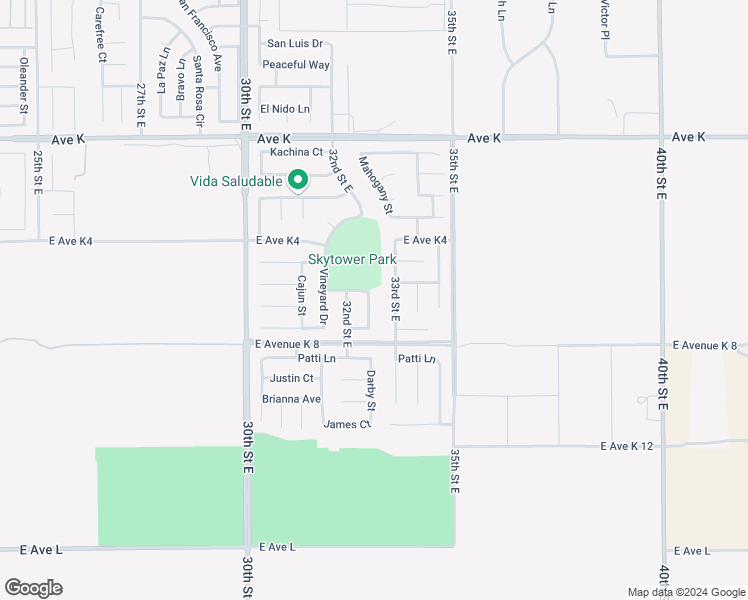 map of restaurants, bars, coffee shops, grocery stores, and more near 43246 Darby Street in Lancaster