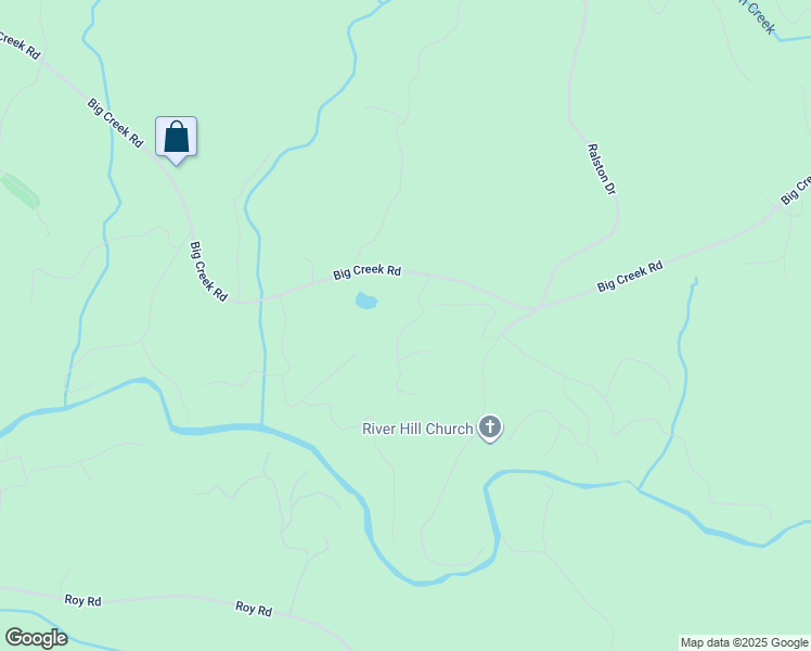map of restaurants, bars, coffee shops, grocery stores, and more near Cantrell Road in Gilmer County