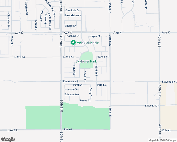 map of restaurants, bars, coffee shops, grocery stores, and more near 43247 Darby Street in Lancaster