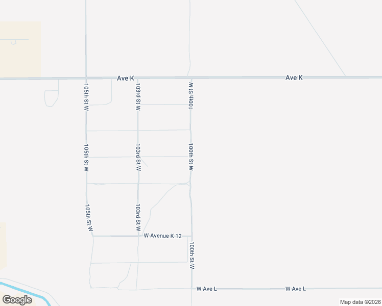 map of restaurants, bars, coffee shops, grocery stores, and more near 43361 100th Street West in Lancaster