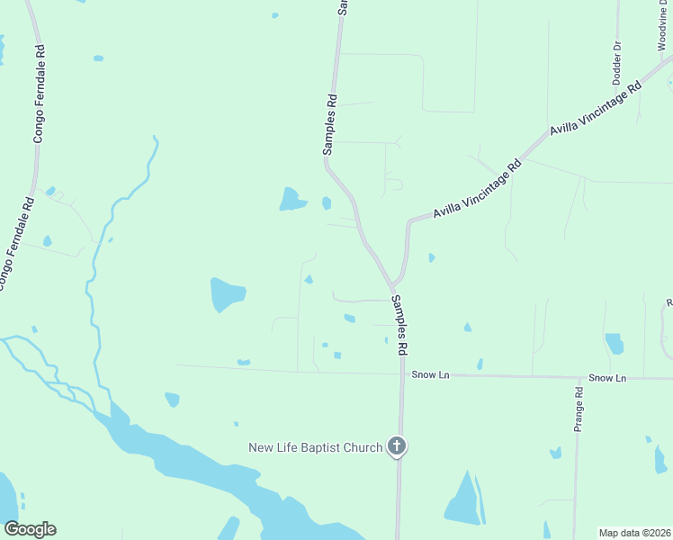map of restaurants, bars, coffee shops, grocery stores, and more near 1105 Victory Lane in Alexander