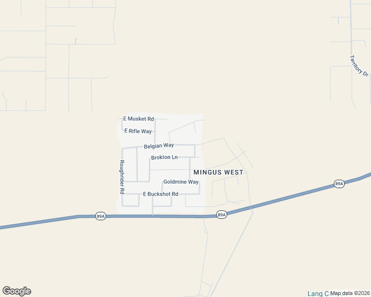 map of restaurants, bars, coffee shops, grocery stores, and more near 13144 Brokton Lane in Prescott Valley