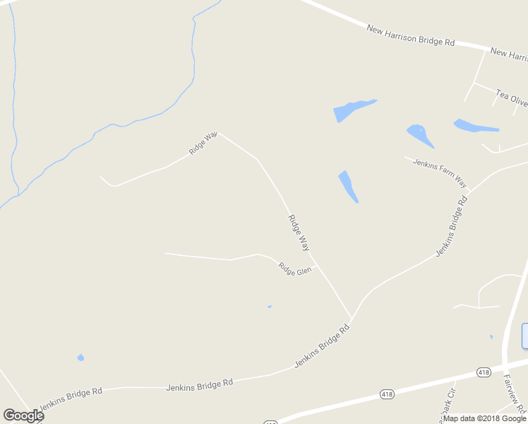 map of restaurants, bars, coffee shops, grocery stores, and more near 211 Ridge Way in Simpsonville