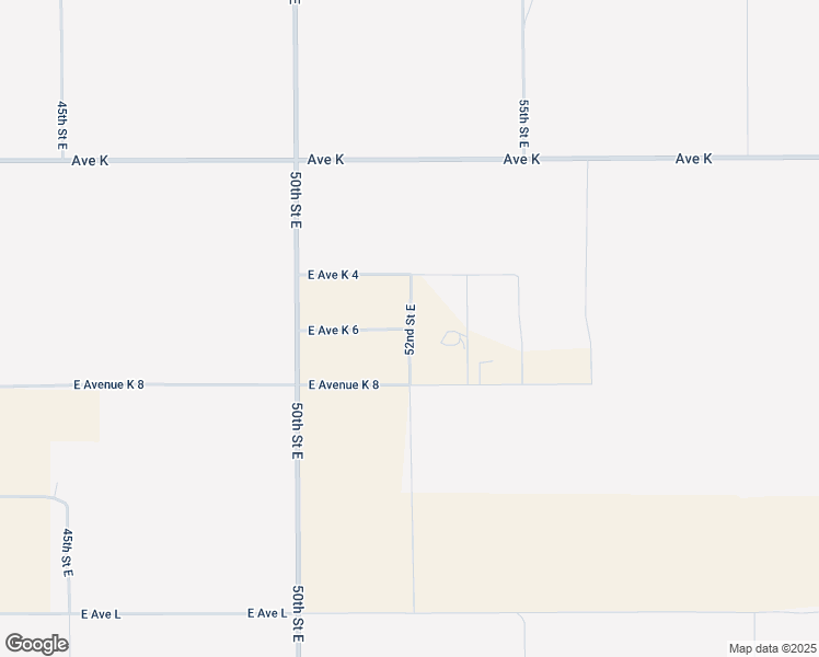 map of restaurants, bars, coffee shops, grocery stores, and more near East Avenue K 6 in Lancaster