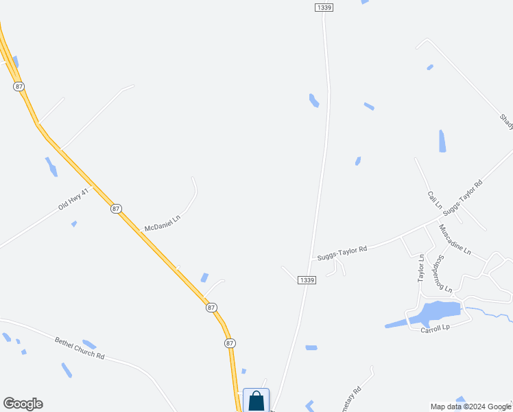 map of restaurants, bars, coffee shops, grocery stores, and more near in Clarkton