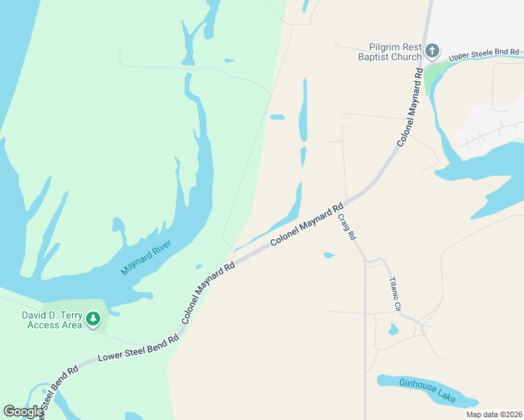 map of restaurants, bars, coffee shops, grocery stores, and more near 8012 Colonel Maynard Road in Scott