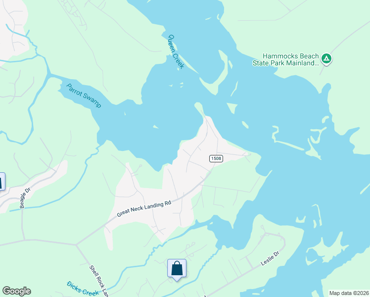 map of restaurants, bars, coffee shops, grocery stores, and more near 16 Arrowhead Drive in Hubert
