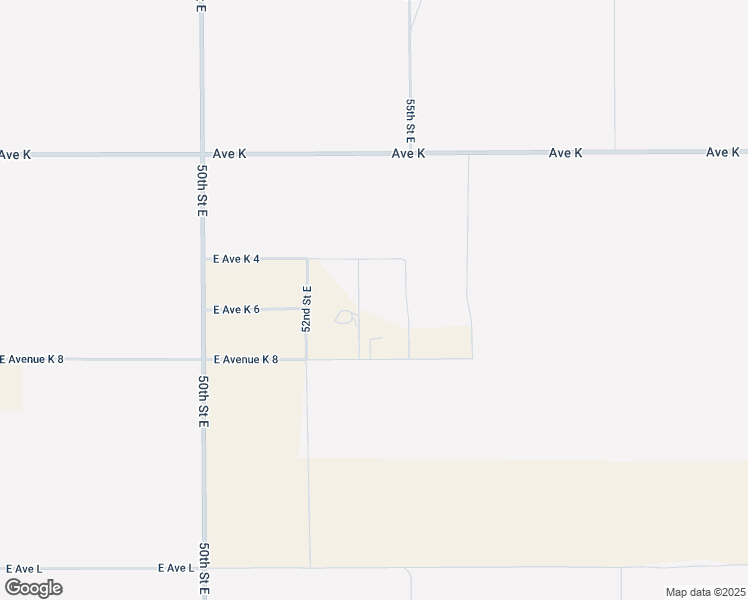 map of restaurants, bars, coffee shops, grocery stores, and more near East Avenue K 6 in Lancaster