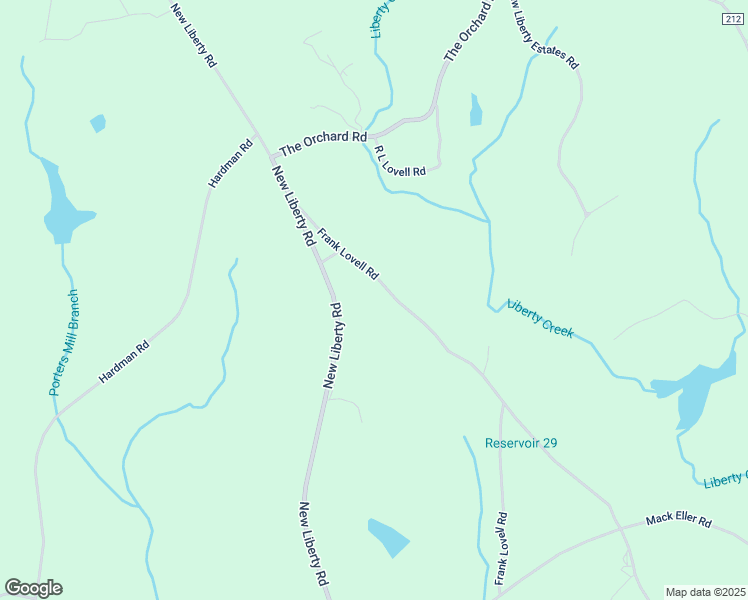 map of restaurants, bars, coffee shops, grocery stores, and more near 1437 Frank Lovell Road in Clarkesville