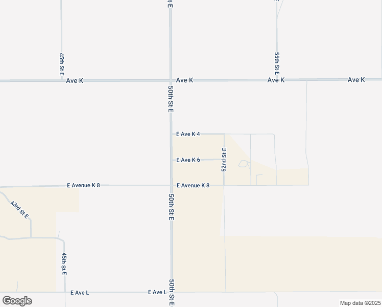 map of restaurants, bars, coffee shops, grocery stores, and more near 5050 East Avenue K 6 in Lancaster
