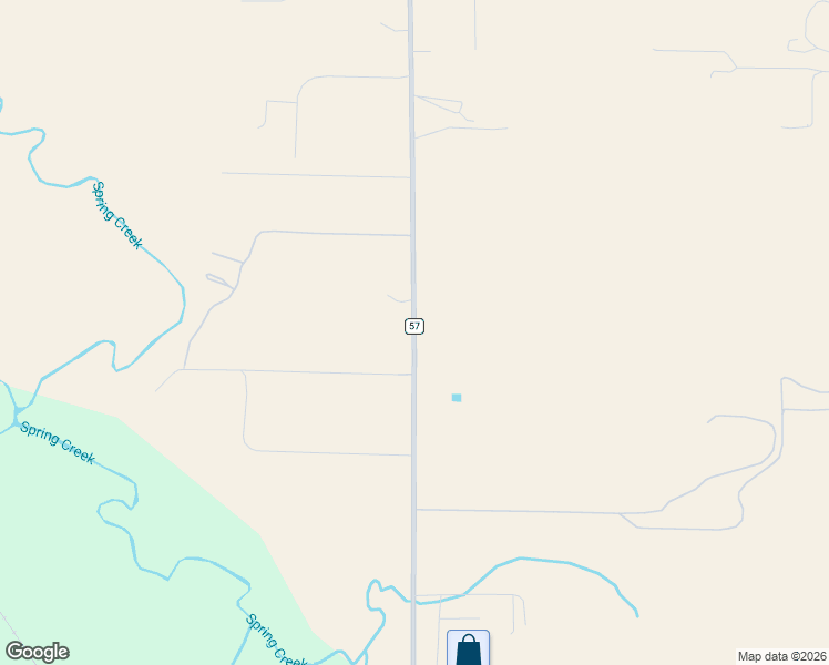 map of restaurants, bars, coffee shops, grocery stores, and more near County Road 57 in Tuscumbia