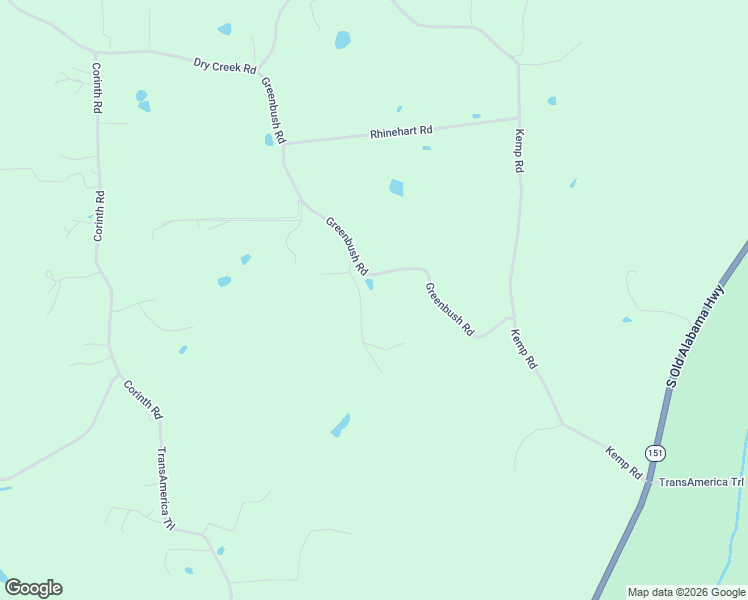 map of restaurants, bars, coffee shops, grocery stores, and more near 626 Greenbush Road in LaFayette