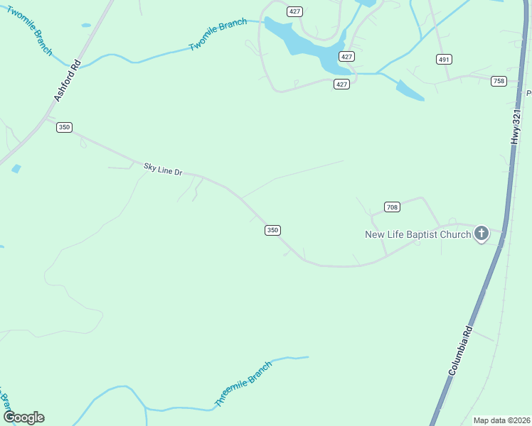 map of restaurants, bars, coffee shops, grocery stores, and more near 703 Sky Line Drive in Chester