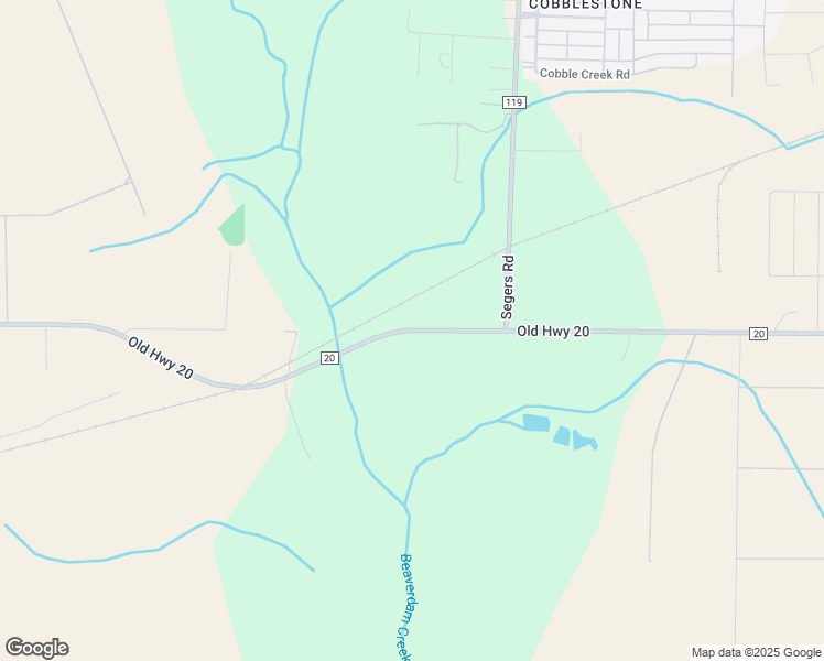 map of restaurants, bars, coffee shops, grocery stores, and more near County Road 20 in Madison