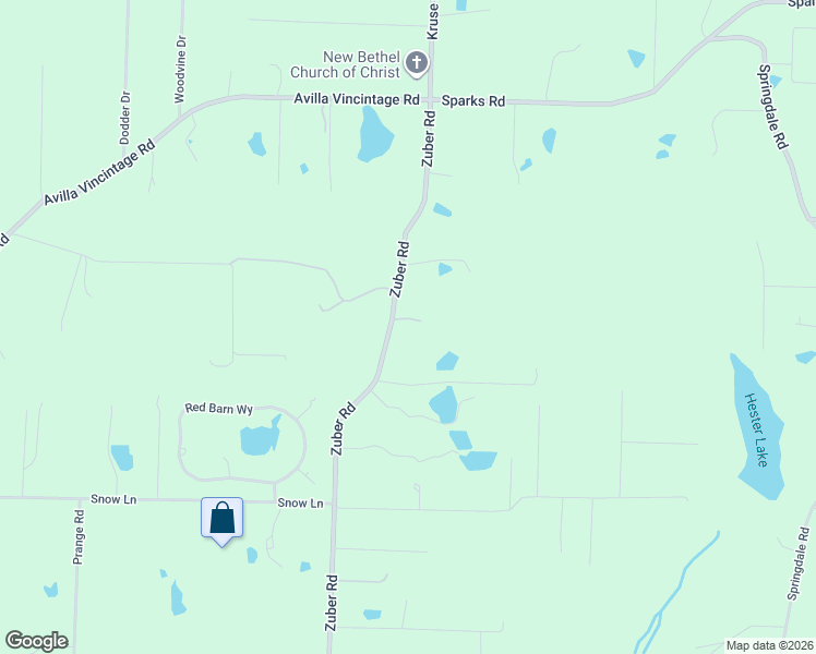 map of restaurants, bars, coffee shops, grocery stores, and more near 11672 Zuber Road in Alexander