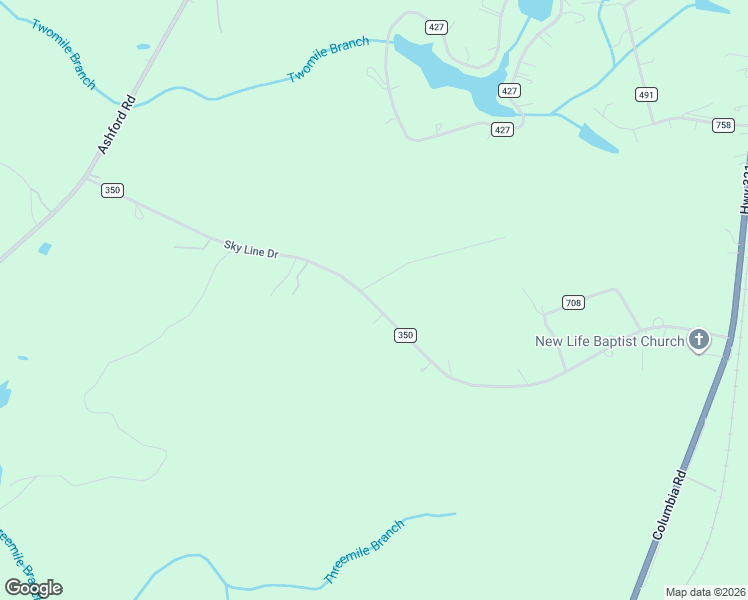 map of restaurants, bars, coffee shops, grocery stores, and more near 703 Sky Line Drive in Chester