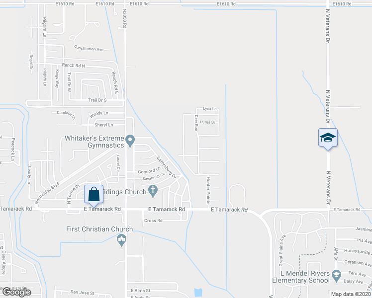 map of restaurants, bars, coffee shops, grocery stores, and more near 3004 White Tail Drive in Altus