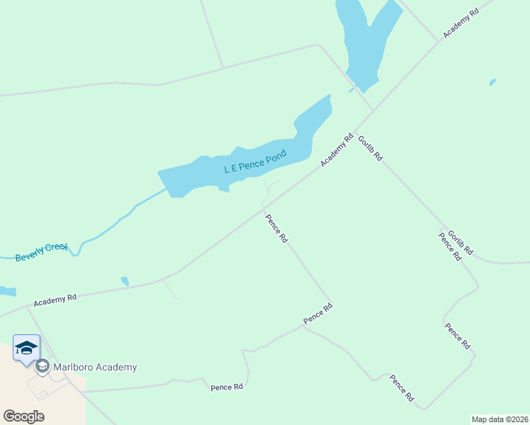 map of restaurants, bars, coffee shops, grocery stores, and more near 2000 Academy Road in Bennettsville