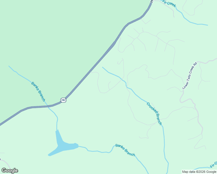 map of restaurants, bars, coffee shops, grocery stores, and more near 340 Woodridge Drive in Ellijay