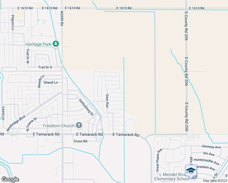 map of restaurants, bars, coffee shops, grocery stores, and more near 1816 Caribou Circle in Altus