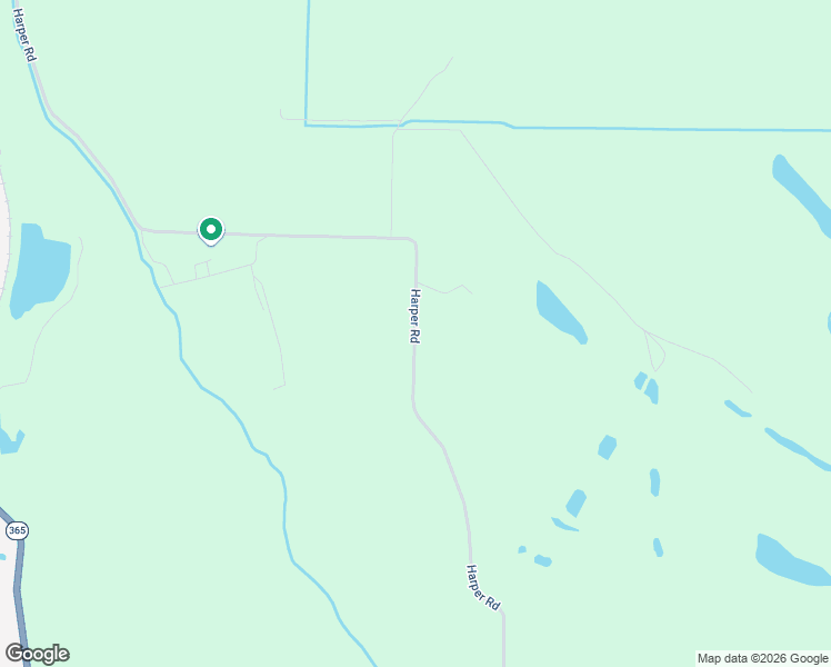 map of restaurants, bars, coffee shops, grocery stores, and more near Harper Road in Little Rock