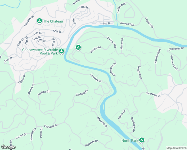 map of restaurants, bars, coffee shops, grocery stores, and more near 26 Addle Way in Ellijay