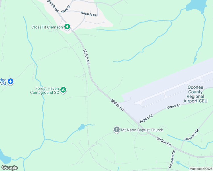 map of restaurants, bars, coffee shops, grocery stores, and more near 105 Gloria Lane in Seneca