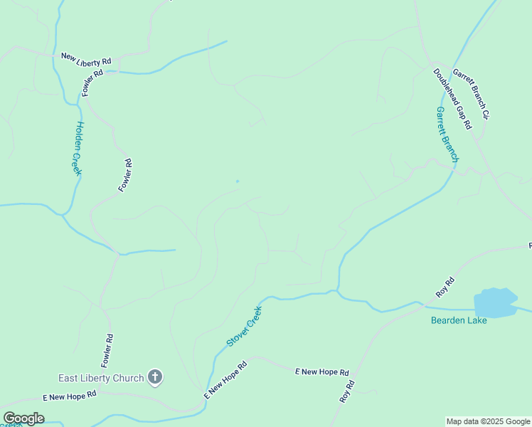 map of restaurants, bars, coffee shops, grocery stores, and more near Black Hawk Holler Trail in Ellijay